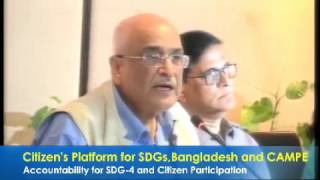 Accountability for SDG-4 and Citizen Participation