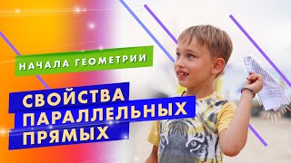 Начала геометрии. Свойства параллельных прямых.