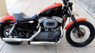 Harley Nightster Old School Look Screamin eagle exhaust