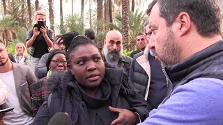 Palermo, la registrazione dell'incontro tra Salvini e l'attivista antitratta: nessun ringraziamento