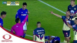Resumen Cruz Azul 0 - 0 América | Apertura 2017 - Cuartos - Ida | Televisa Deportes
