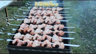Куриные крылышки на мангале!