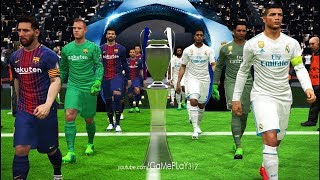 Real Madrid vs Barcelona 0-2.Dream League Soccer 2018