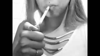 120 smoking girl