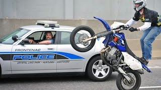 Motorcycle Stunters VS. Cops Compilation - FNF