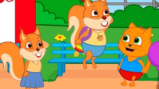 Famille d'Écureuil - Sac à Dos Volant Animé 2022 en Français