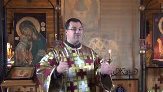 проповедь чтеца Рустика в храме равноап.  Константина и Елены 28.10.2018