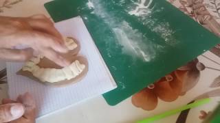 Сердце из соленого теста