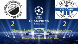 20161015 Slovan Bohnice vs. SK Praga Vysočany