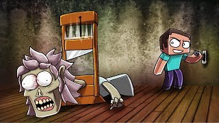 Minecraft Granny Escape - WHATS IN HER SECRET ROOM? (Granny Horror Game)