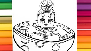 How To Draw #LOL DOLL IN BALL DiY| Как Нарисовать Куклу Лол Долл в Шаре