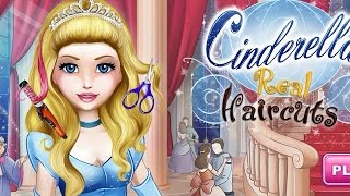 NEW Игры для детей—Disney Принцесса Золушка собирается на бал—мультик для девочек