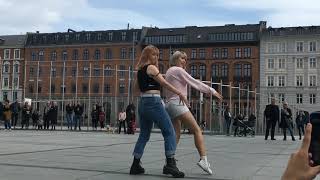 [K-pop in public] Bang Bang - Produce 101 (Dance cover by K.N. Dance Duo)