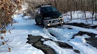 Тест ЛСД на Delica и Малость видео города Владивосток 03.2018