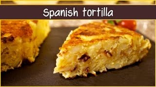 Recipe of the potato omelet (Spanish tortilla)