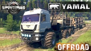 SpinTires YAMAL B-6 SGS Off-road Test