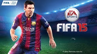 FIFA 15 conhecendo os menus, estádios, ligas e jogando na chuva
