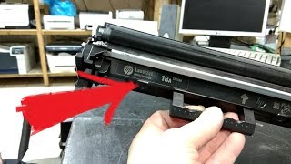 Как заправить HP CF218 | How to Refill №18A | HP CF230A