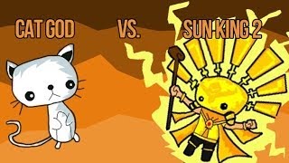 Cat God vs. Sun King 2 - Flash Friday