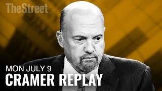 Jim Cramer on Tariffs, Yield Curve, General Electric, Groupon and Adobe