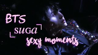 BTS Suga Sexy Moments | Min Yoongi