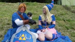 Bellaju's ConVlog - Japantag 2013 - Blau angelaufene Cosplayer
