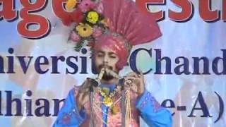 Algoza Played Sukhjinder Singh Laddhi in Competition by www.lokboliyan.com