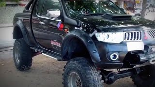 Японский пикап внедорожник Mitsubishi Triton