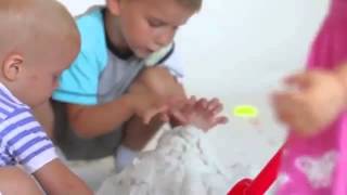Песок для лепки, Кинетический песок