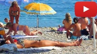 Черногория Набережная в Будве (Montenegro. Promenade in Budva)