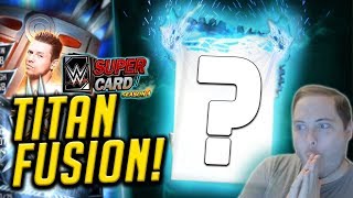 FIRST TITAN FUSION! GETTING TROLLED BY THE GAME?! | WWE SuperCard S4