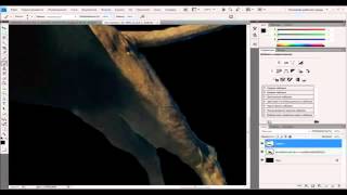 Урок Photoshop #4   Создание Патронуса из Гарри Поттера HD