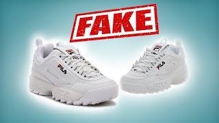 Кроссовки Fila Disruptor 2: как отличить подделку от оригинала. Iriska Fashion Lab