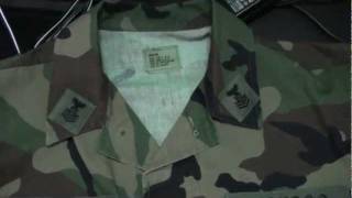 USNSCC Battle Dress Uniform (BDU) Overview
