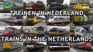 Treinen in Nederland 2014 (mega treinen compilatie)