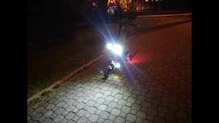 Фары для самоката Zero 10x (Kugoo G1, zaxboard titan) устранение люфта и другие мелочи