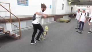 Chris Haslam crazy trick