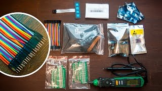 Распаковка кучи посылок из Китая, для Arduino, мультиметр, мини софтбокс.
