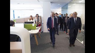 Gentiloni all’inaugurazione della nuova sede di Bnl Gruppo Bnp Paribas (13/07/2017)