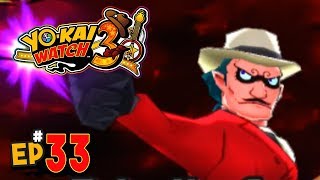 Yo-Kai Watch 3 Part 33 THE GHOULFATHER BOSS BATTLE! -  3DS Gameplay Walkthrough