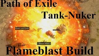 Flameblame Tank-Mage Build Concept - Pawnce Plays Path of Exile (again)