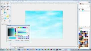 【Gimp2.6で合成写真を作る】超簡単に青空を描く