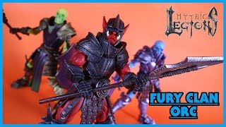 Four Horsemen Studios Mythic Legions Soul Spiller FURY CLAN ORC Action Figure Toy Review