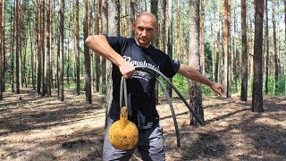 Необычная тренировка с гирей. [Stas Solomka]