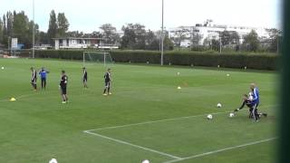 VfL Wolfsburg - vor Leverkusen 13/14: Torschusstraining
