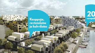 Katso tulevaa Kruunuvuorenrantaa