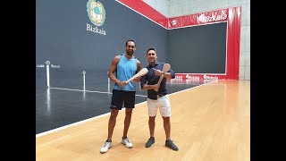 CAMPEÓN DEL MUNDO DE PALA, PABLO FUSTO, EN VERANO SPARTANO