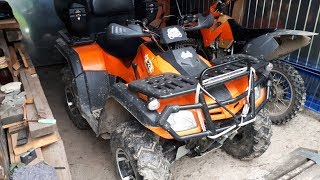 Замена колодок на квадроцикле Stels 300B