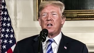 White House Uses CRINGEY Action Hero Music For Trump's Iran Announcement
