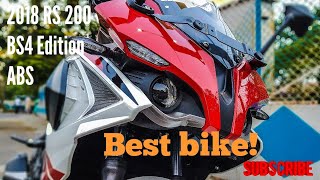 2018 BS4 Bajaj Pulsar RS 200 ABS Quick look | Best Bike under 2 lacs? Watch the full video